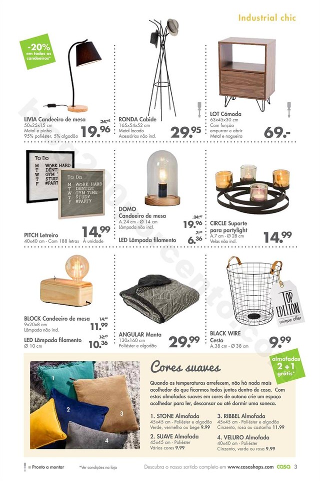 Antevisão Folheto CASA Outono Promoções de 2 a 