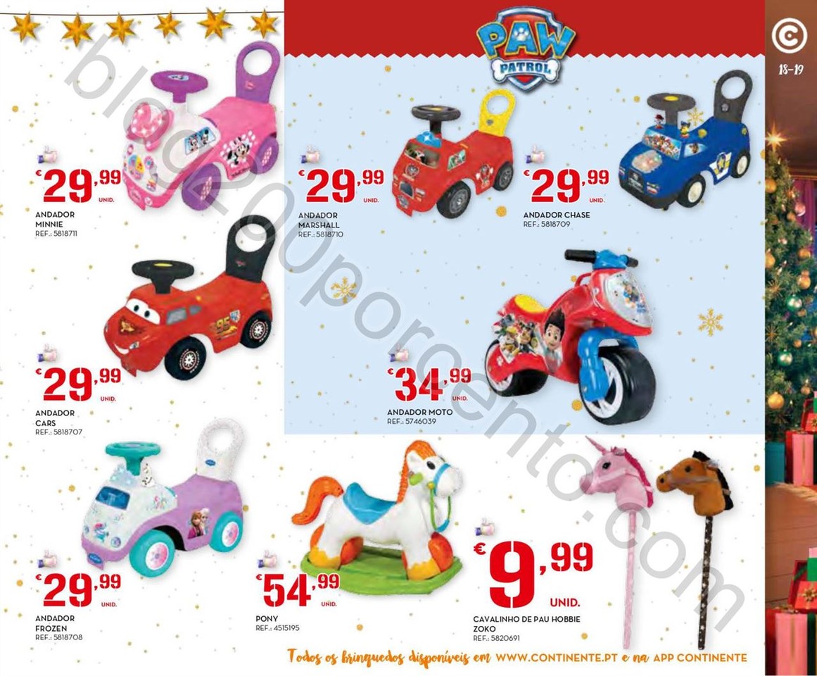 Catálogo Brinquedos CONTINENTE Promoções de 14 