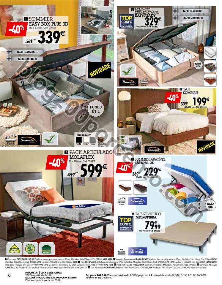 Antevisão Folheto CONFORAMA Nacional promoções 