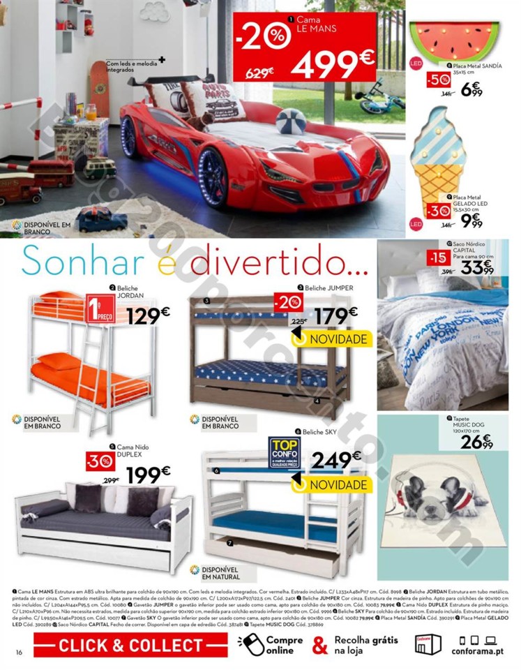 Antevisão Folheto CONFORAMA Promoções de 26 jul