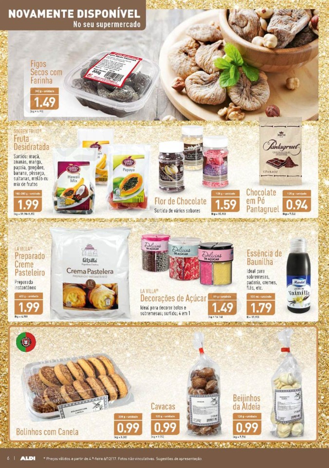 Antevisão Folheto ALDI Natal Promoções a partir