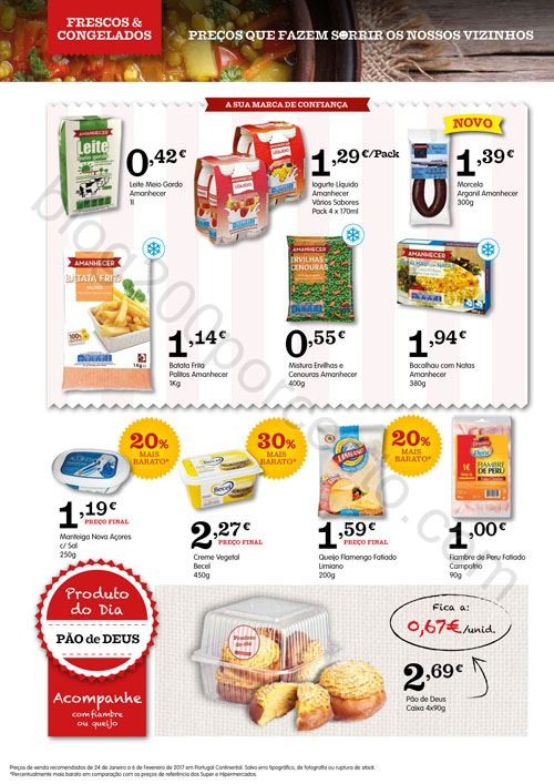 Antevisão Folheto AMANHECER Promoções de 24 jan