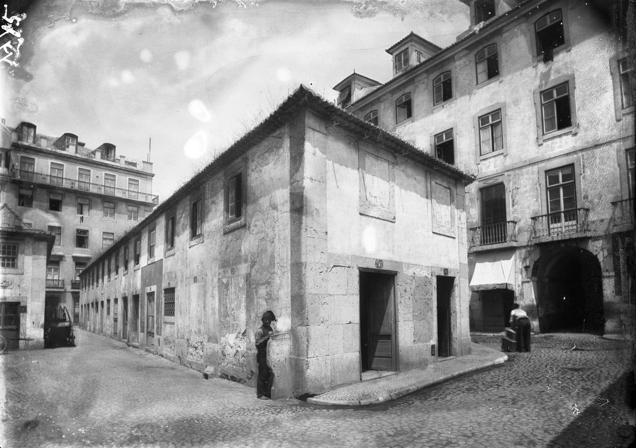 Terreirinho das Farinhas, 1901, foto de Machado &amp; 