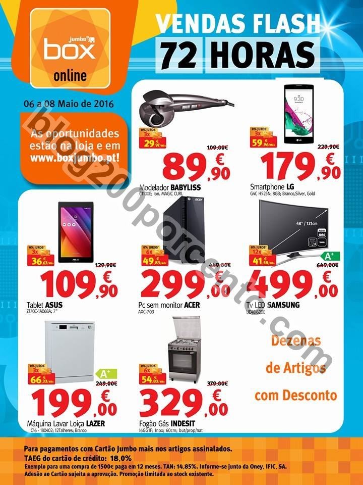 Antevisão Vendas Flash JUMBO - BOX Promoções de