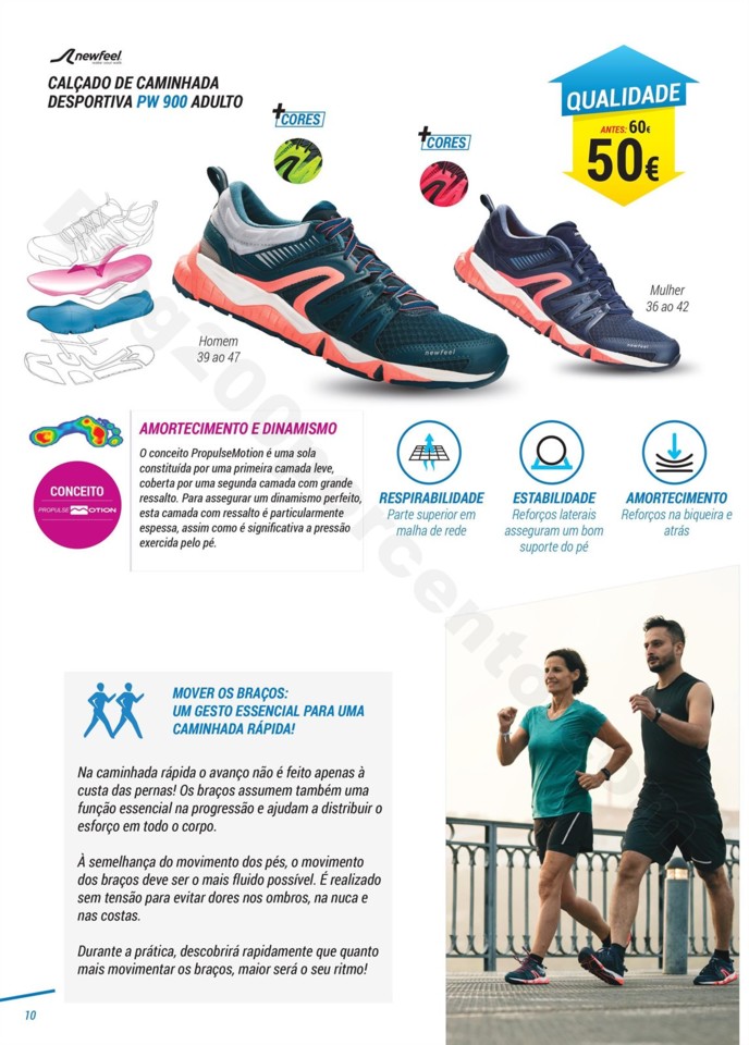 Antevisão Folheto DECATHLON Baixa Preço Corrida 