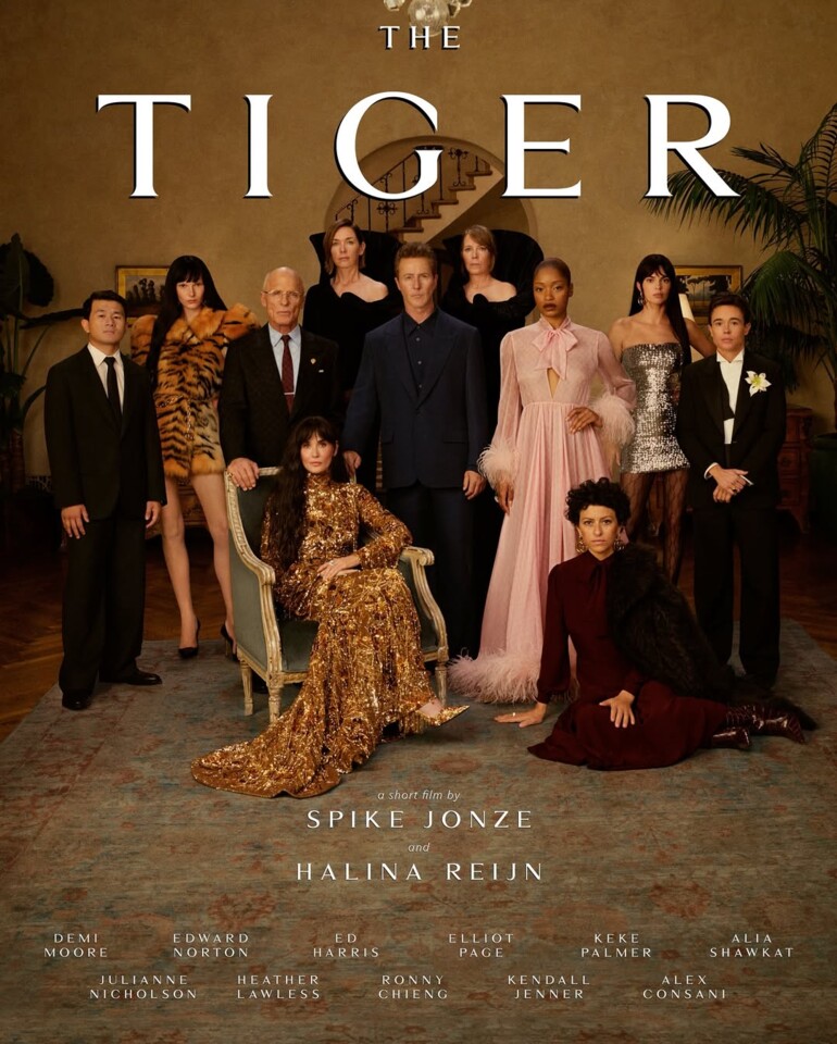 ‼️ @gucci premiered the short film ‘The Tige