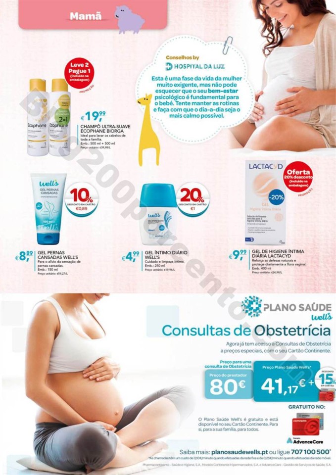 Antevisão Folheto WELLS Bebé promoções de 9 ja