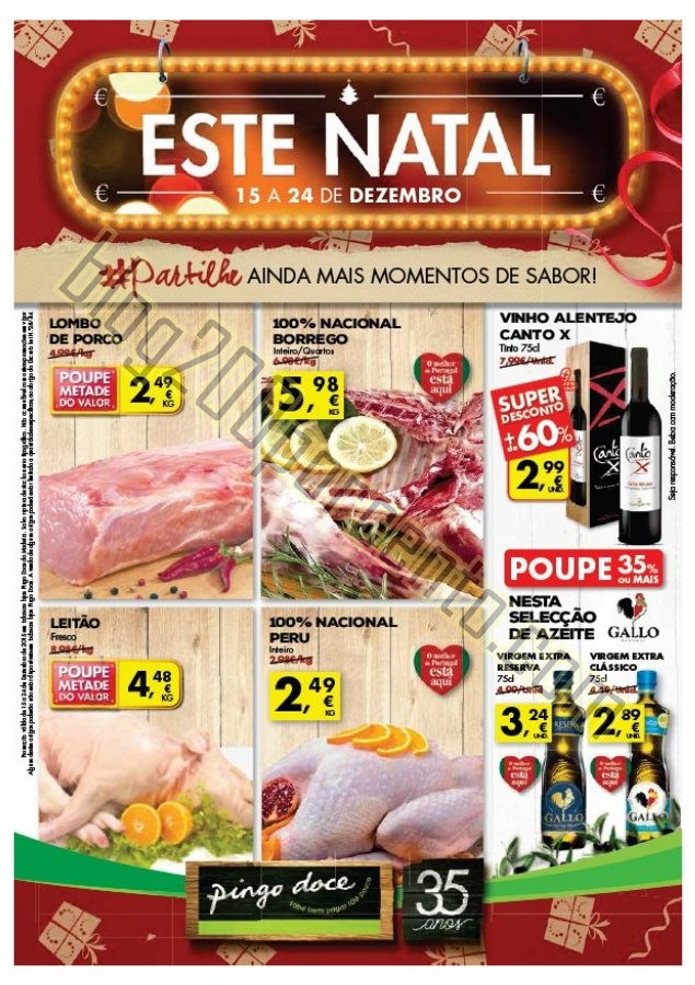 Antevisão Folheto PINGO DOCE Madeira de 15 a 24 d