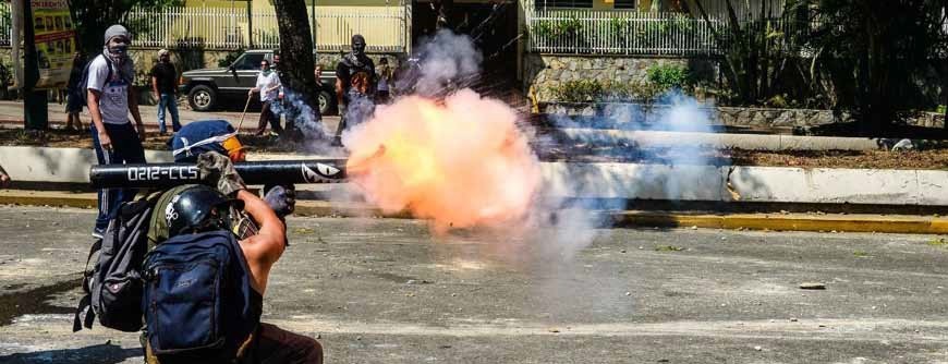 A supposed "peaceful protester" supposedly "repressed" by the "regime" A supposed "peaceful protester" supposedly "repressed" by the "regime"