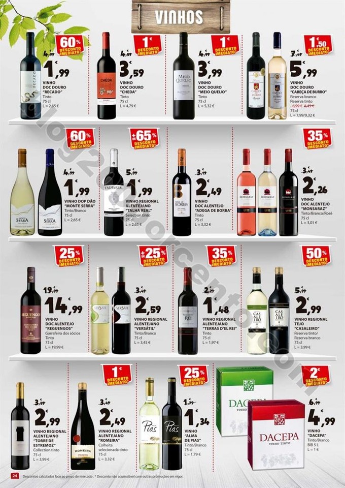 Antevisão Folheto E-LECLERC Promoções de 15 a 2