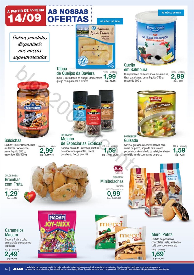 Antevisão Folheto ALDI Promoções a partir de 14