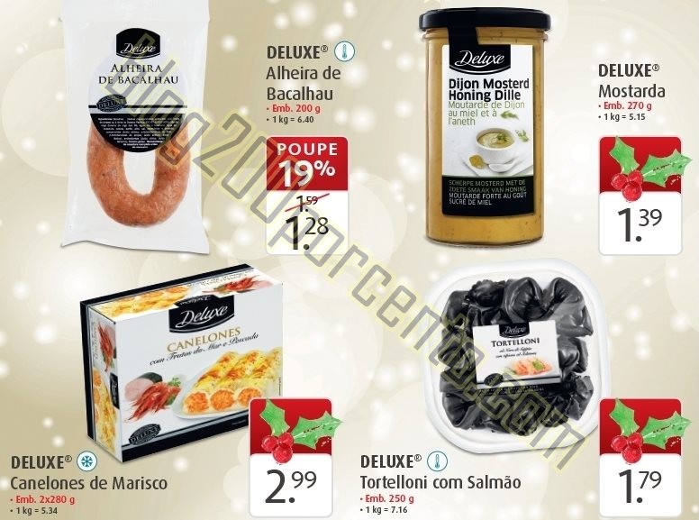 Antevisão Folheto LIDL Natal Deluxe promoções