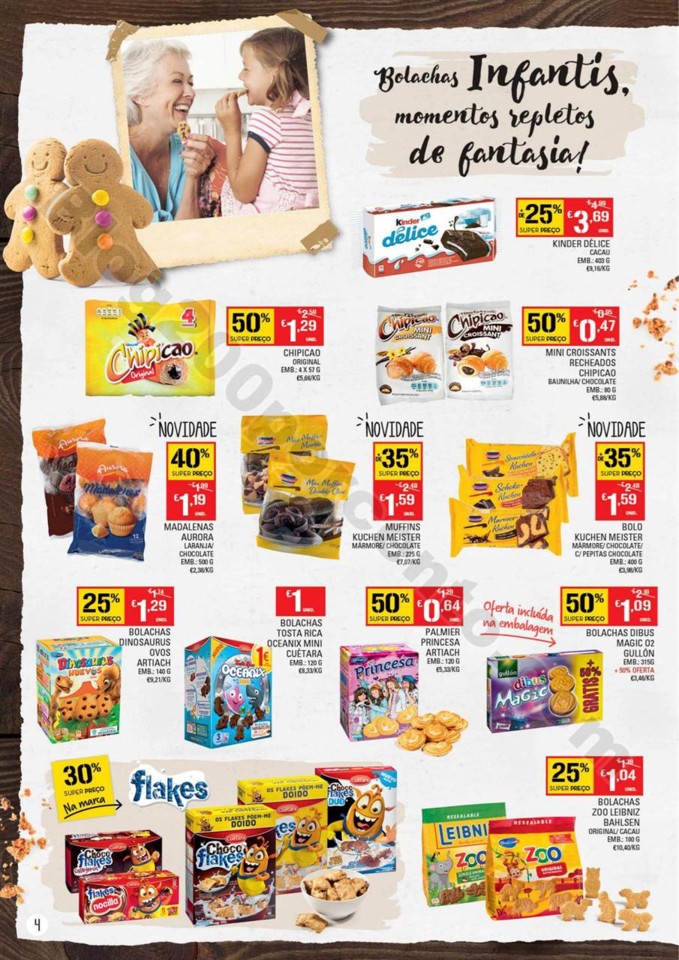 Antevisão Folheto CONTINENTE Doces promoções de