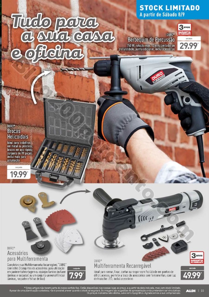 Antevisão Folheto ALDI Promoções a partir de 5 
