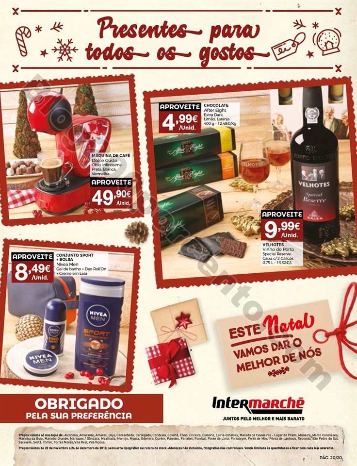 Antevisão Folheto INTERMARCHÉ Presentes de Natal