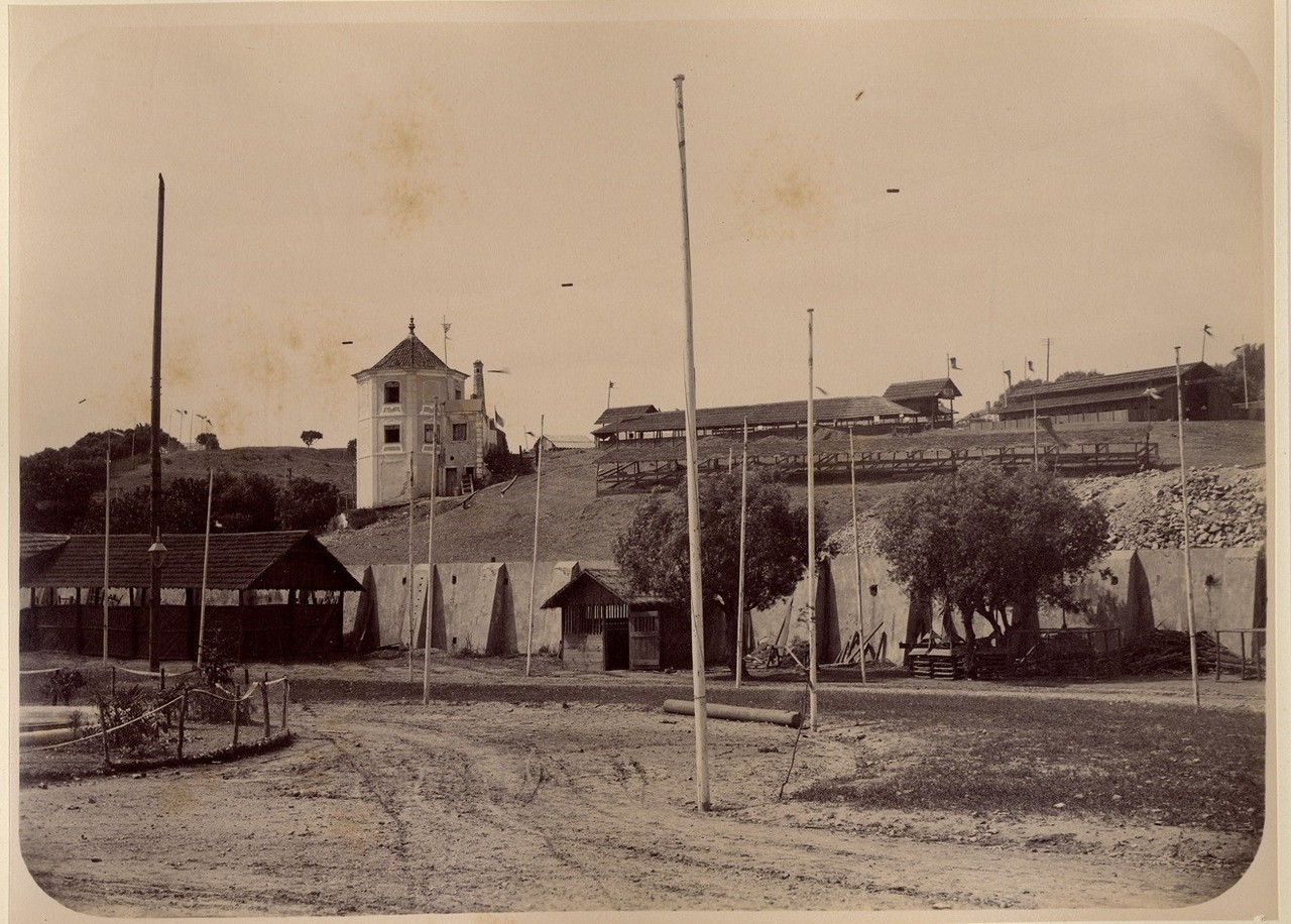 Casal da Torrinha, 1888, prova em albumina, de Aug