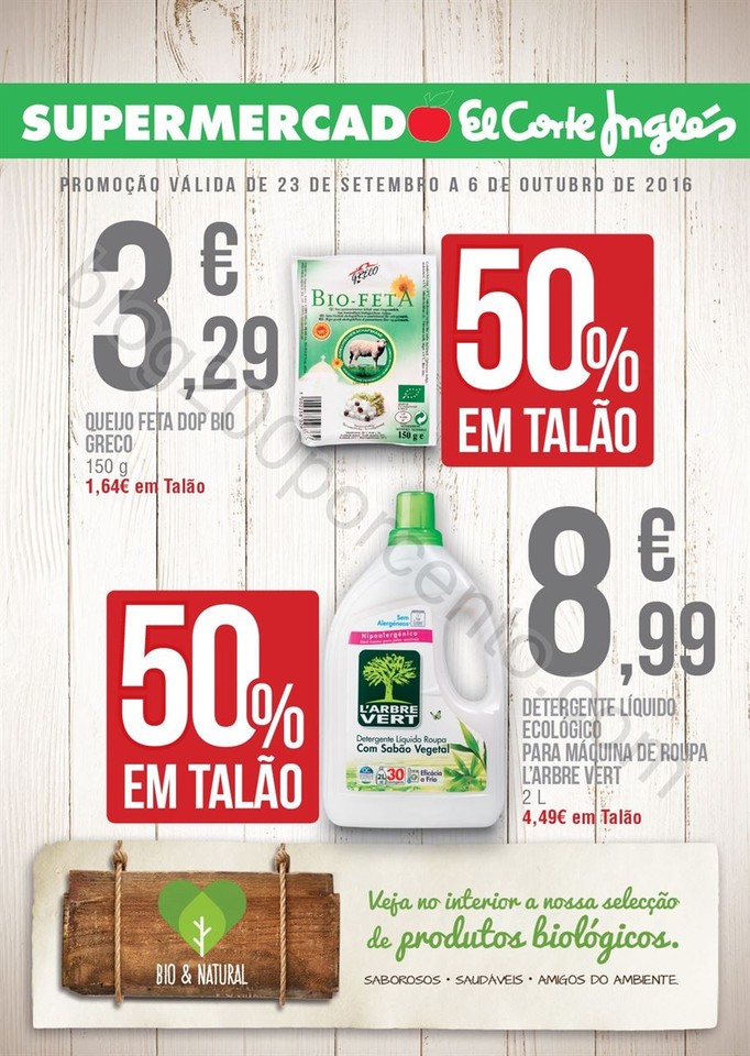 Antevisão Folheto EL CORTE INGLÉS Promoções de