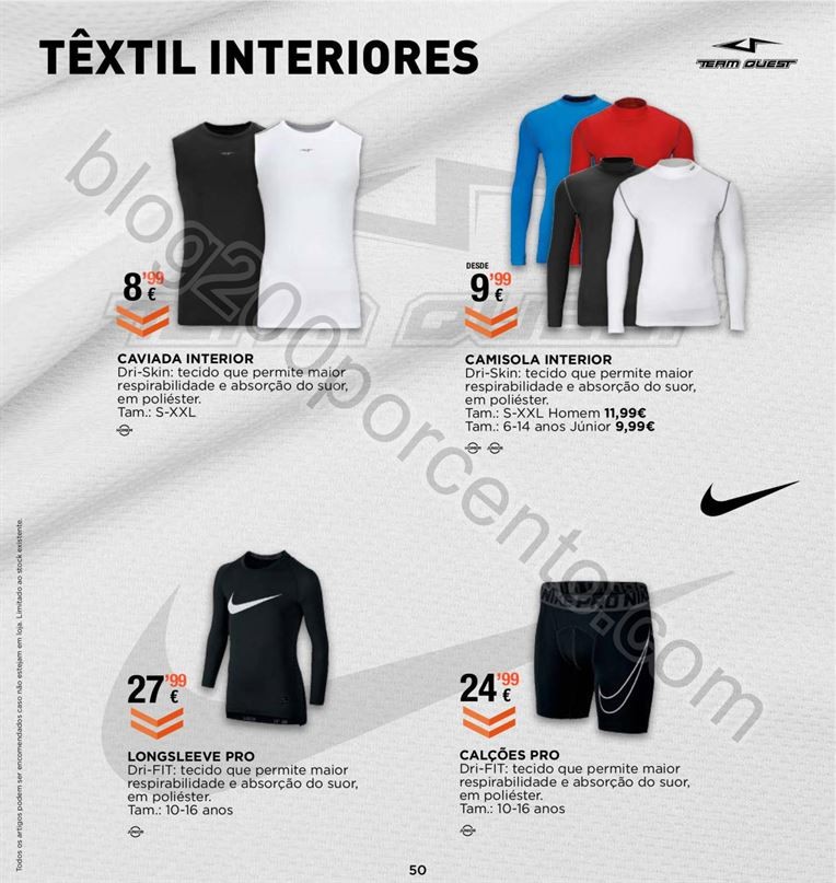 Novo Folheto SPORT ZONE Especial Futebol promoçõ