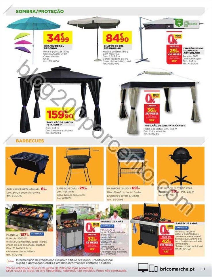 Antevisão Folheto BRICOMARCHÉ Promoções de 9 a