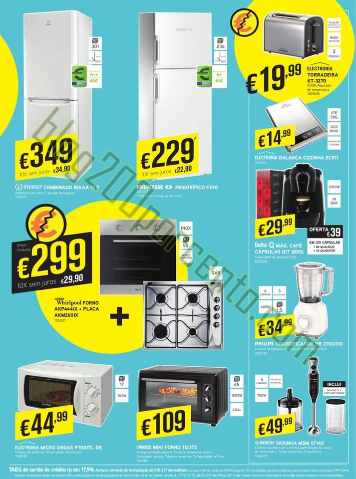 Antevisão Folheto RADIO POPULAR Low Cost promoç