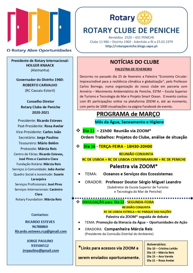 Programa de março do Rotary Clube de Peniche_page