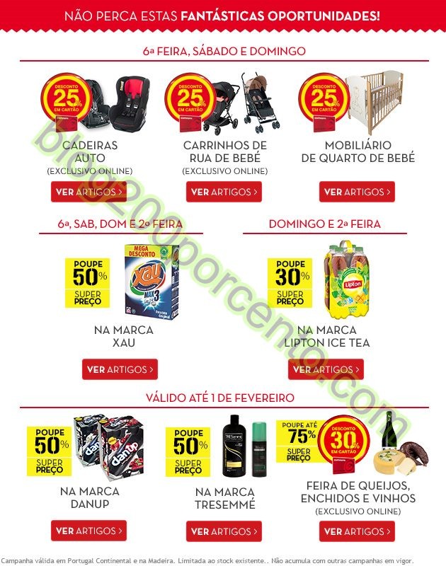 Antevisão Promoções Extra CONTINENTE Fim de sem
