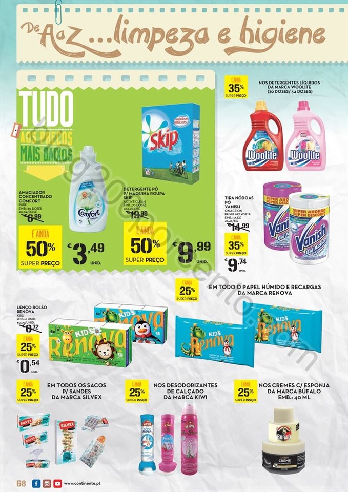 Antevisão Folheto CONTINENTE Regresso às aulas d