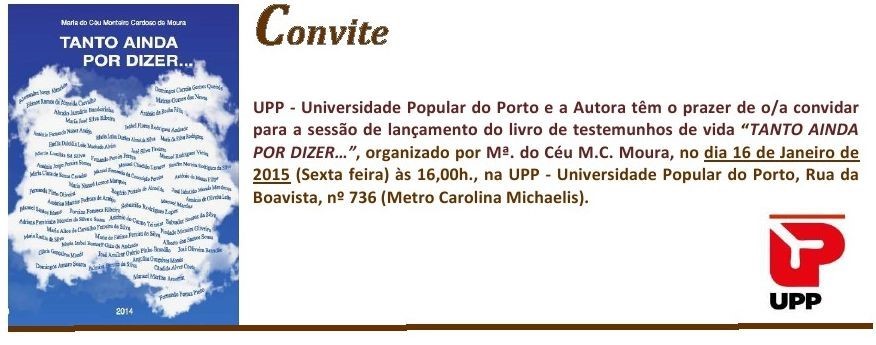 UPP Apresentação Livro