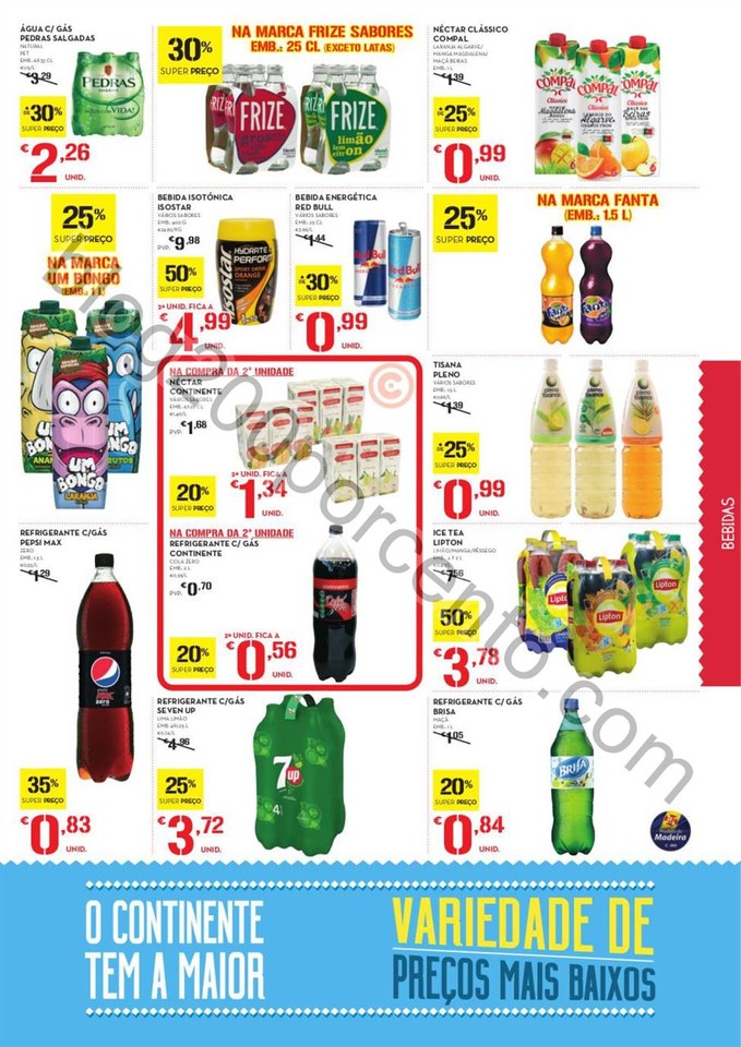 Antevisão Folheto CONTINENTE Madeira Promoções 