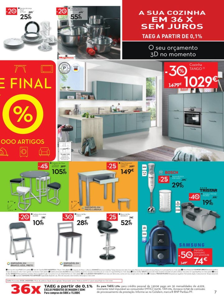 Antevisão Folheto Saldos CONFORAMA Promoções de