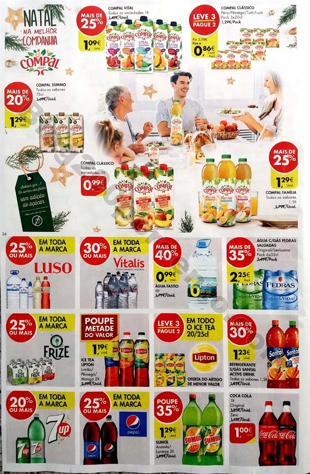 folheto pingo doce semana natal 18 a 26 dezembro  