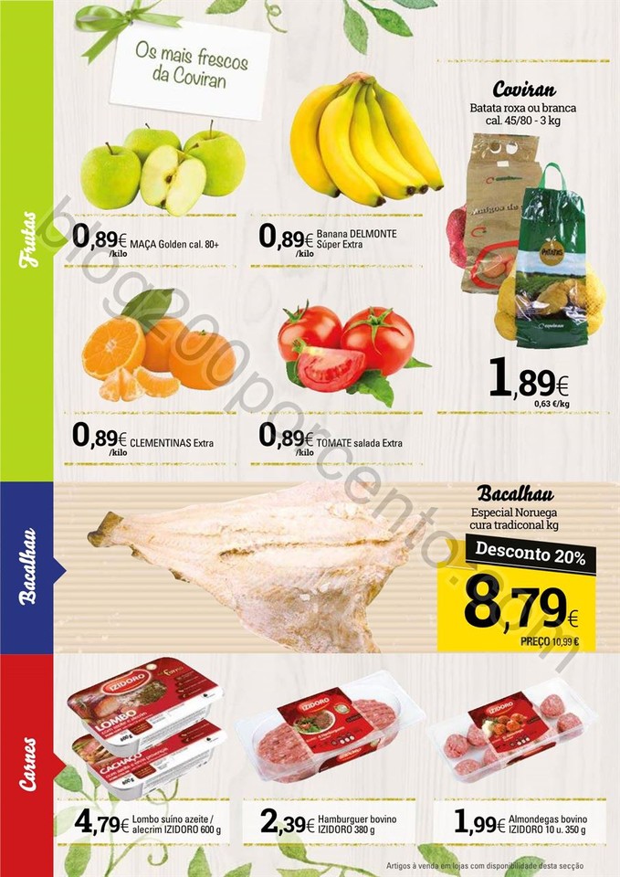 Antevisão Folheto COVIRAN Promoções de 28 novem