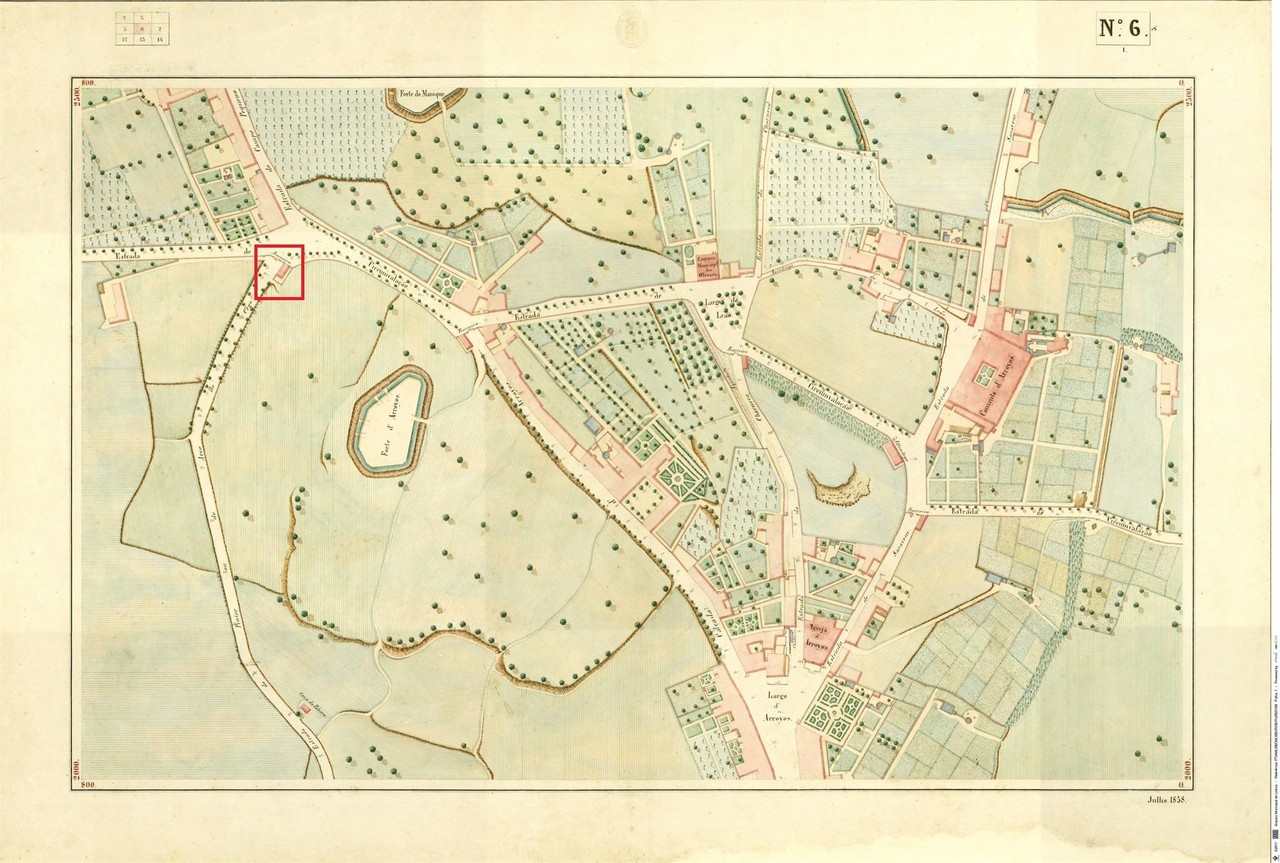 Atlas da carta topográfica de Lisboa, n.º 6, 185 Atlas da carta topográfica de Lisboa, n.º 6, 185