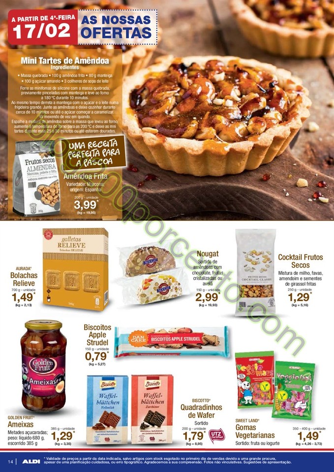 Antevisão Folheto ALDI promoções a partir de 17