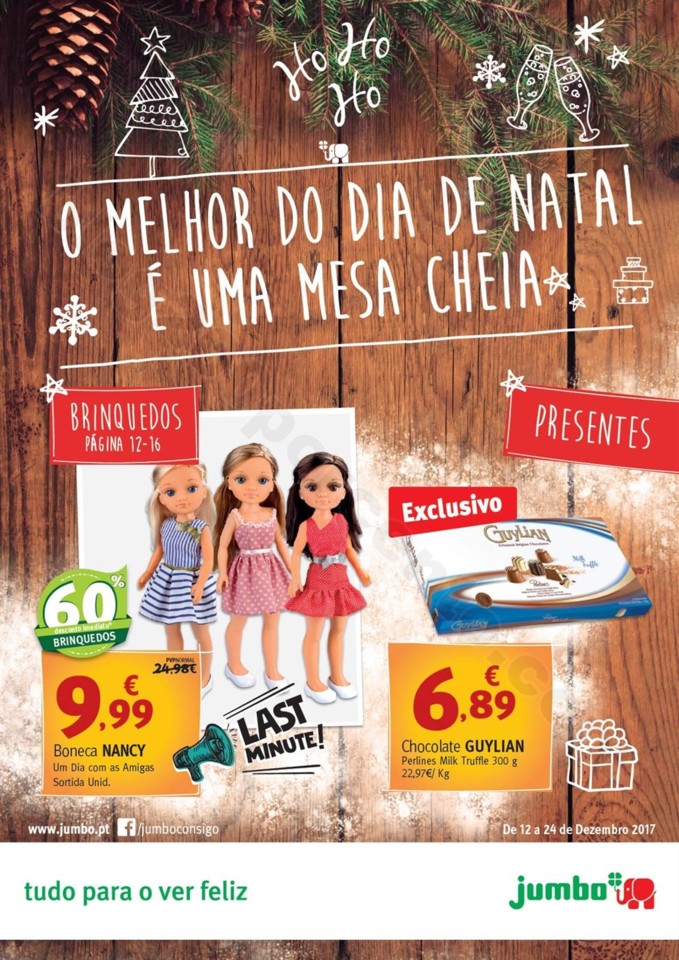 Antevisão Folheto JUMBO Natal Promoções 12 a 24