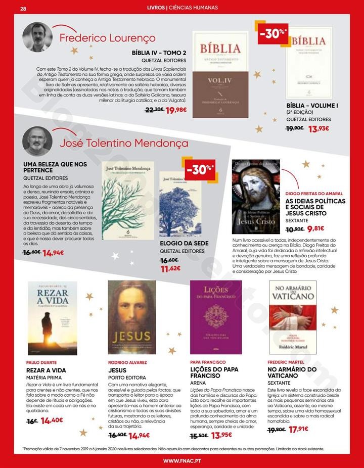 Antevisão Folheto FNAC Natal Promoções até 6 j
