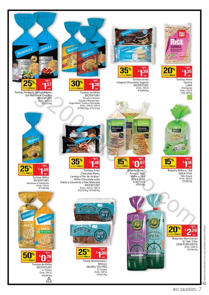 Novo Folheto CONTINENTE Bio &amp; Saudável promoçõe
