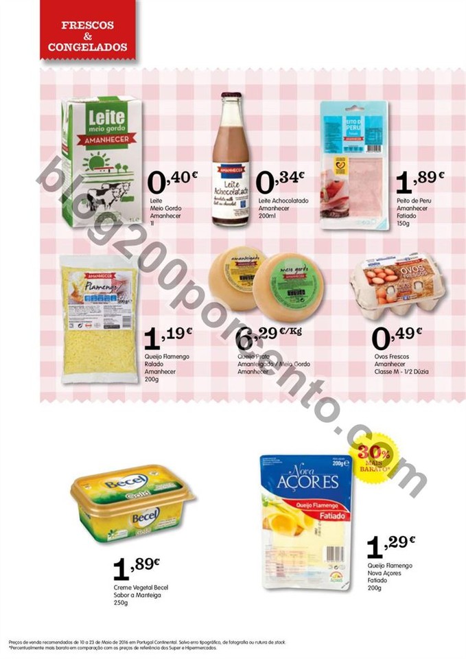 Novo Folheto AMANHECER Promoções de 10 a 23 maio