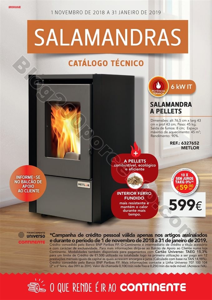 Antevisão Folheto CONTINENTE Aquecimento 1 novemb