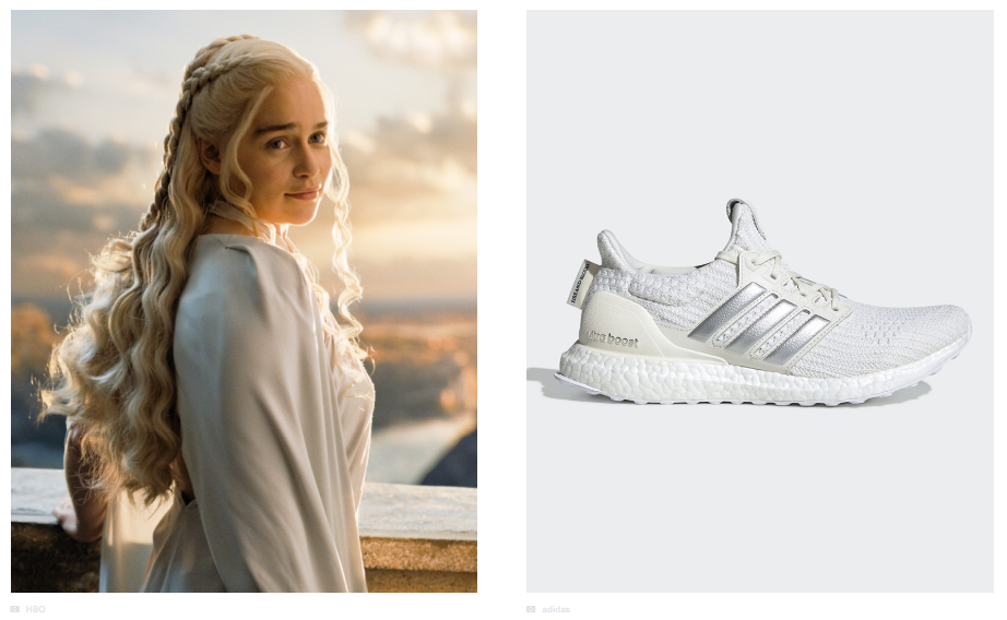 ‘Game of Thrones’ x adidas Ultra Boost  All Co
