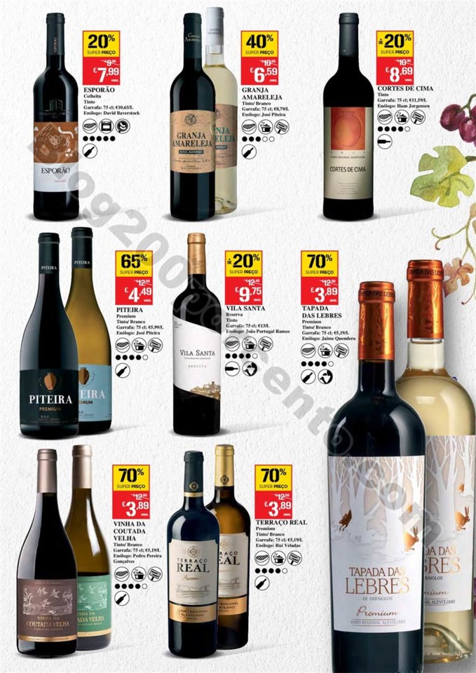 Antevisão Folheto CONTINENTE Feira de vinhos - 20