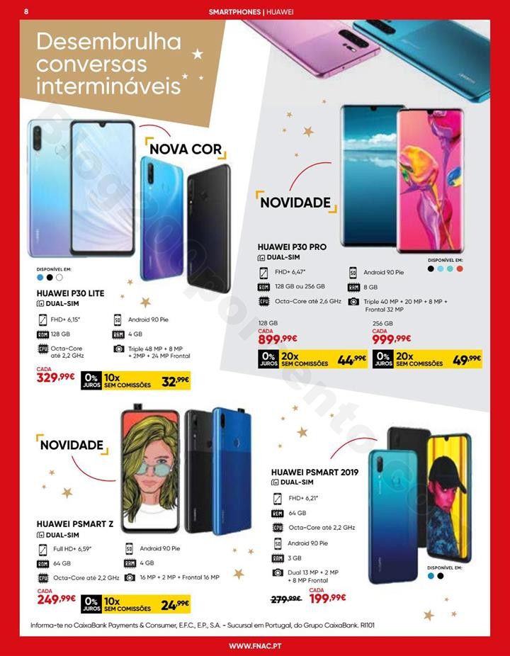 Antevisão Folheto FNAC Natal Tecnologia Promoçõ