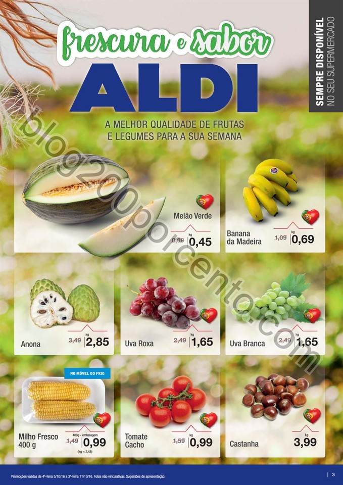 Antevisão Folheto ALDI Promoções a partir de 5 