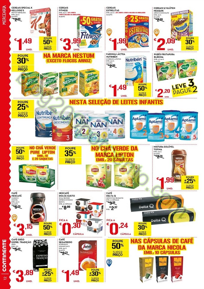 Antevisão Folheto CONTINENTE promoções de 26 ja