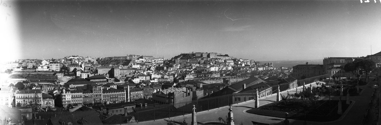 Panorâmica tirada de São Pedro de Alcântara, fo Panorâmica tirada de São Pedro de Alcântara, fo