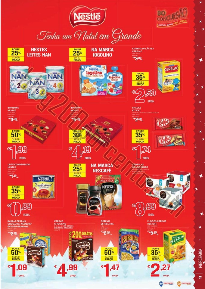 Antevisão Folheto CONTINENTE Semana Natal Promoç