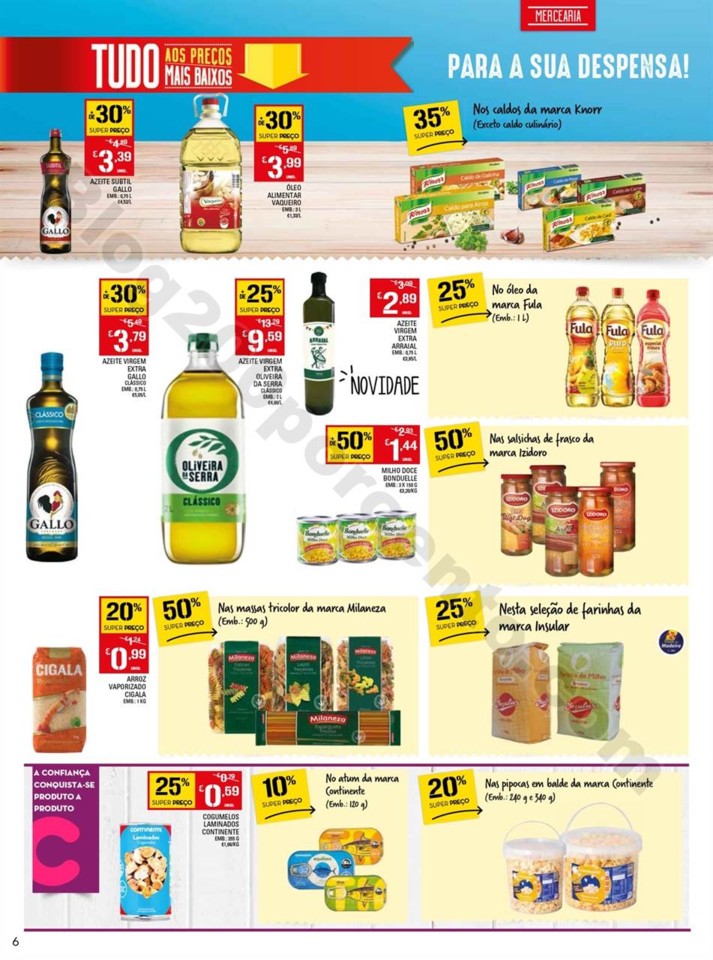 Antevisão Folheto CONTINENTE Madeira promoções 
