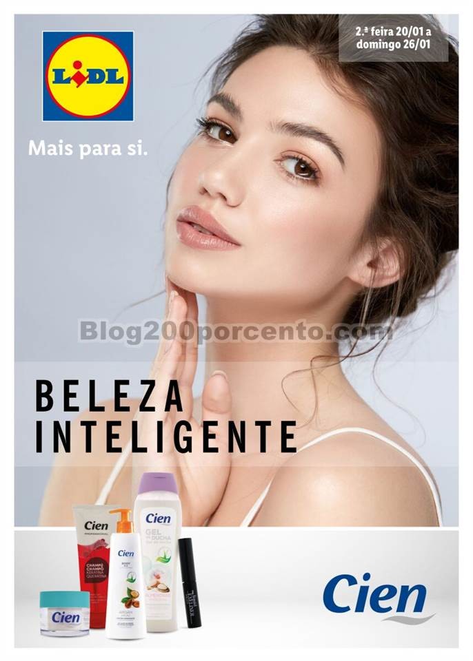 Antevisão Folheto LIDL Beleza Promoções de 20 a