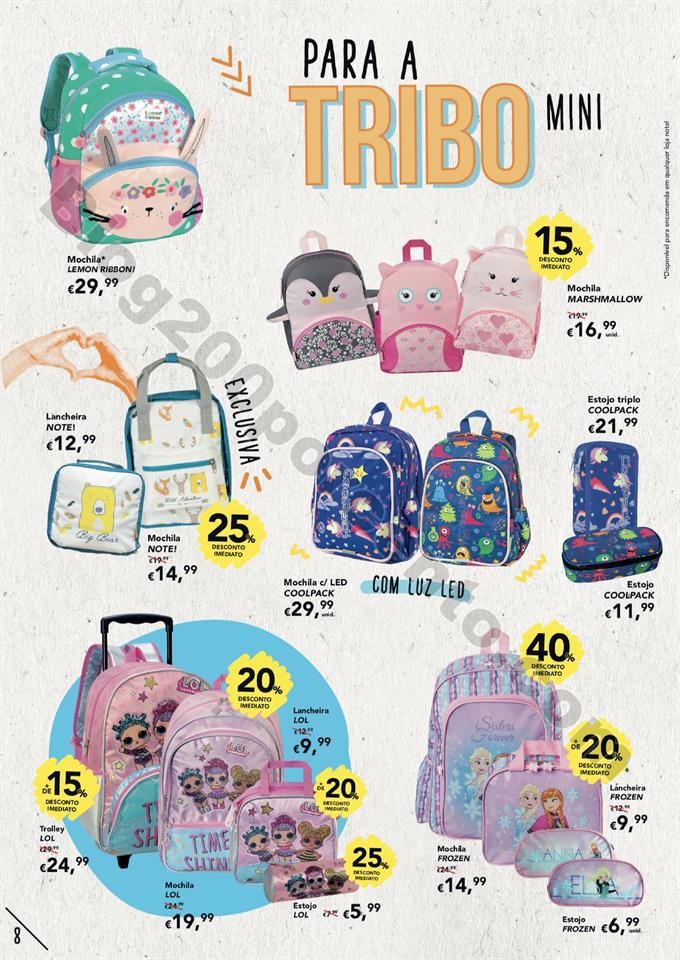 Antevisão Folheto NOTE Regresso às aulas Promoç