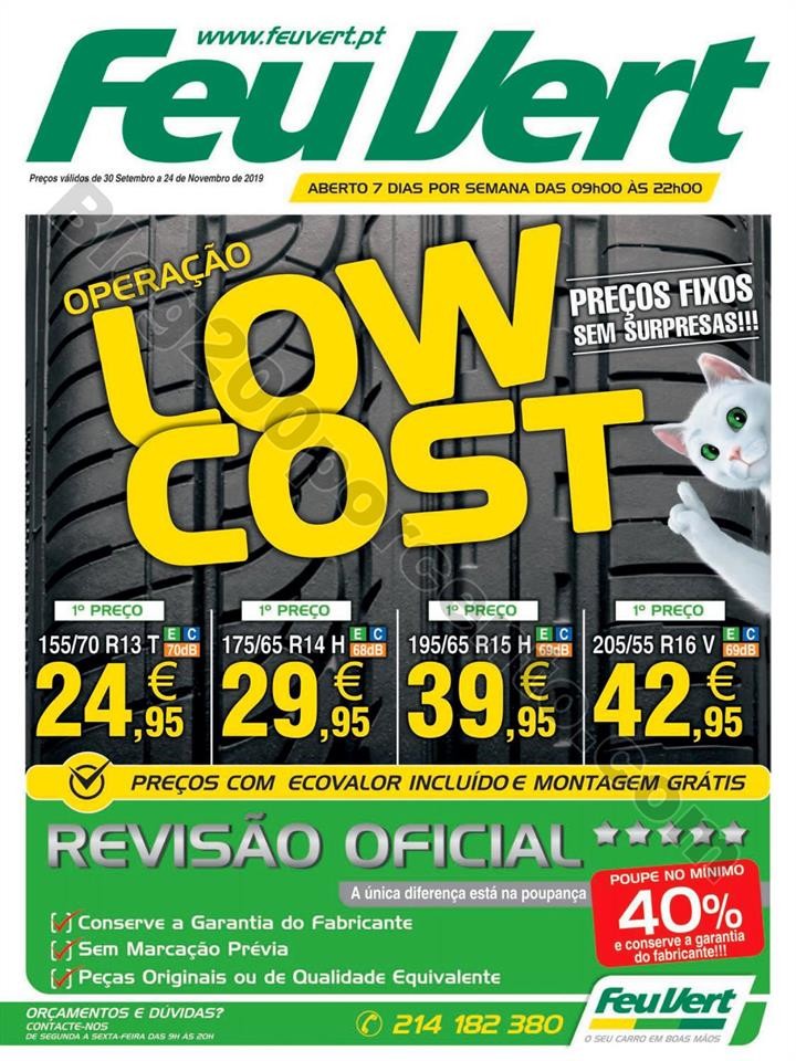 Antevisão Folheto FEU VERT Promoções de 30 sete